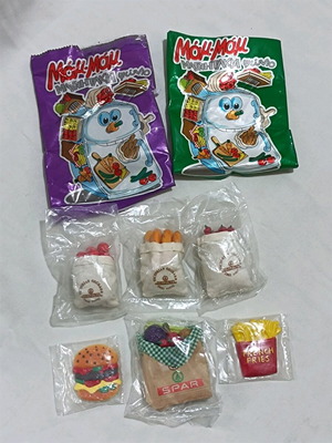 Mam Mam magnets used, pack of 8 pieces