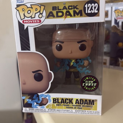 Funko Pop! DC Black Adam Glow Chase new