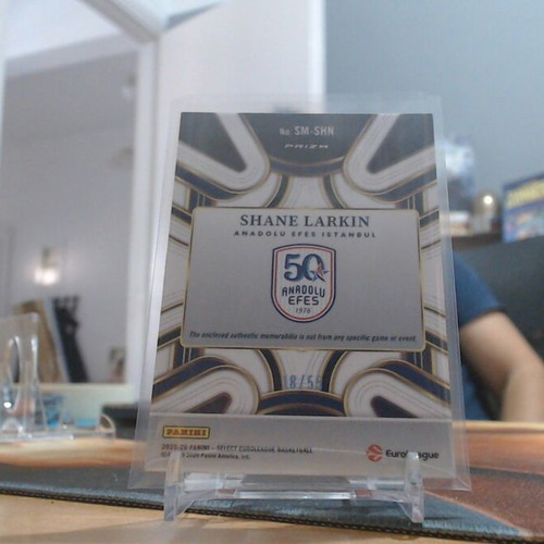 Panini Select EuroLeague Shane Larkin Patch Card near mint