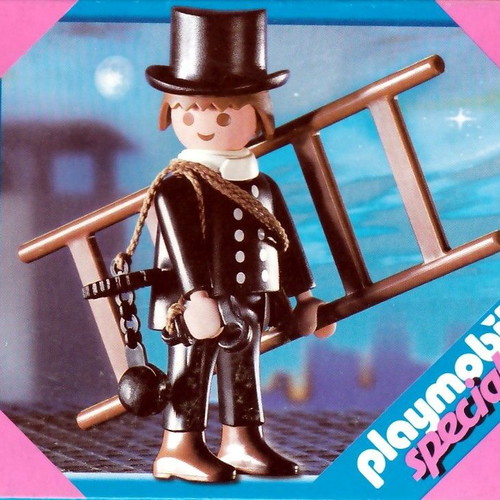 Playmobil 4617 Chimney Sweep like new