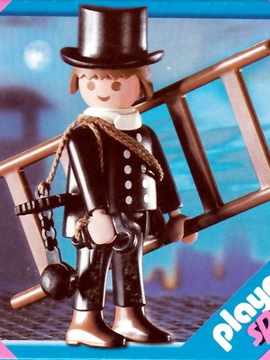Playmobil 4617 Chimney Sweep like new