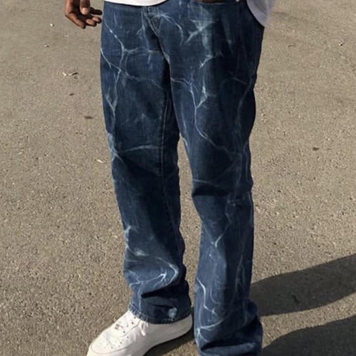 Bleached jeans used, size 40, straight fit