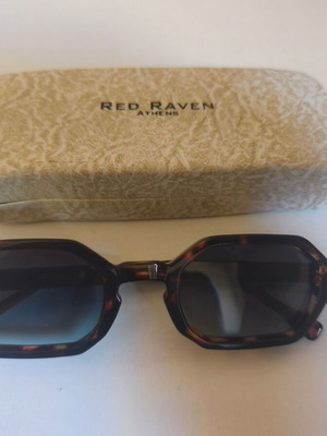 Red Raven Eyewear sunglasses like new, brown