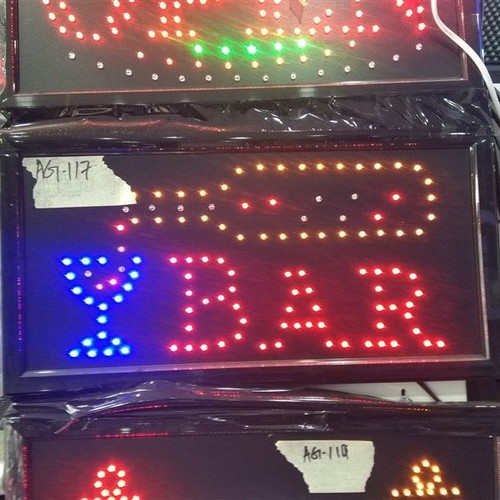 Φωτεινές πινακίδες LED καινούργιες, BAR