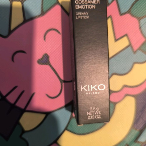 Kiko Milano creamy lipstick Gossamer Emotion new