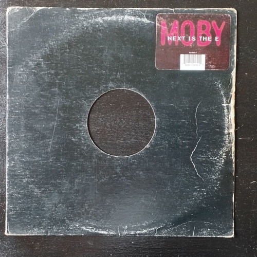 Moby Next in the E 12" vinyl used, electronic