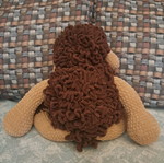 Handmade sheep teddy bear plush toy
