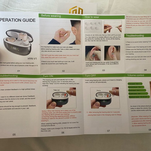 JD Health Tech hearing amplifier brand new