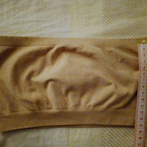 Beige elastic bustier S/M like new