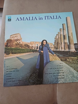 Amalia In Italia LP like new 1974 EMI Amalia Rodrigues