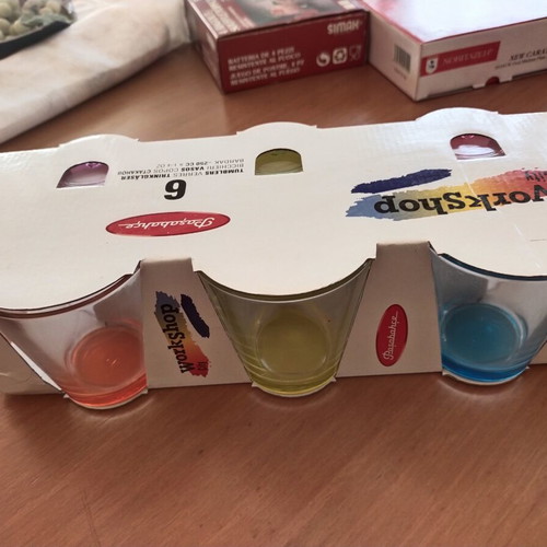 Pasabahce Workshop City Glasses set of 6 new