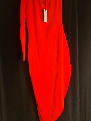 Red Judah Club dress new, elastic, size M