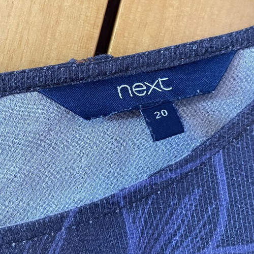 Next Plus Size Blouse Size 20 Like New, Multicolor
