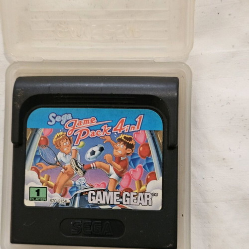 Sega Game Gear game pack 4 in 1 like new