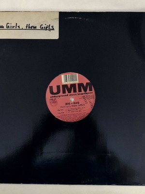 Zig + Zag Them Girls Them Girls 12'' Vinyl Maxi Single used, electronic