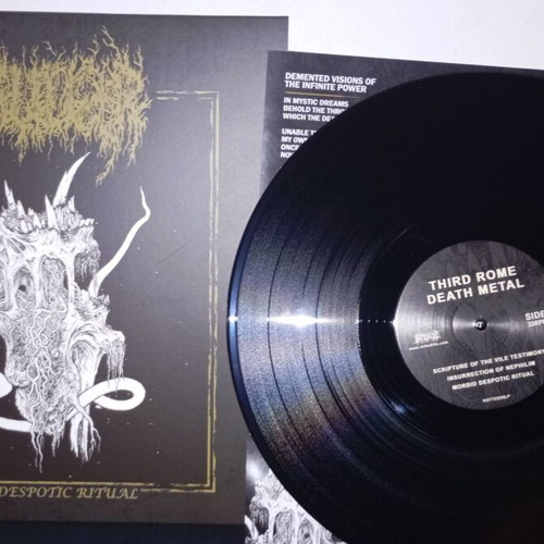 Gosudar Morbid Despotic Ritual LP μεταχειρισμένο, μαύρο βινύλιο