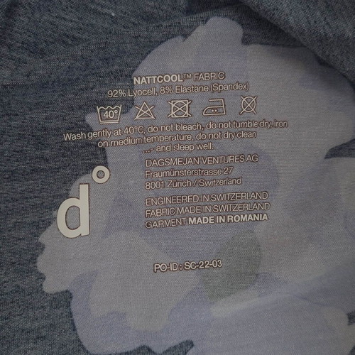Dagsmejan Nattcool women's floral T-shirt pajama size L