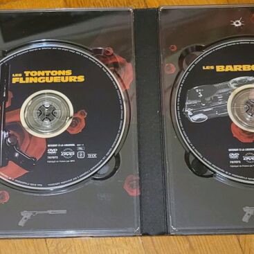 DVD Les tontons flingueurs & Les barbouzes like new, French language