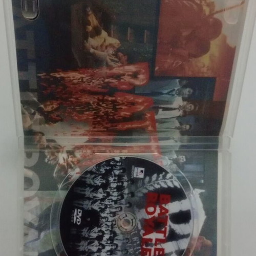 Battle Royale DVD used with subtitles, movie