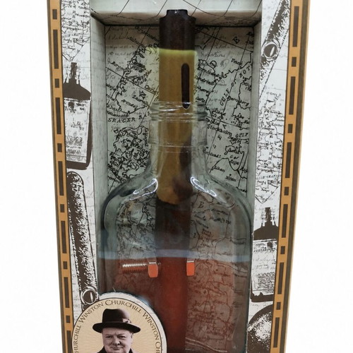 Puzzle Churchill's Cigar and Whisky Bottle new, sealed