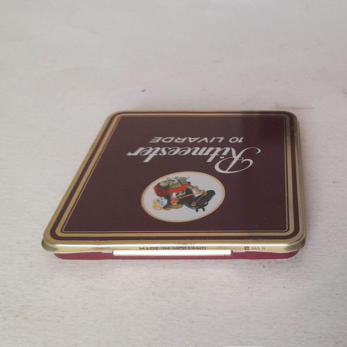 Ritmeester Livarde metal tobacco box used