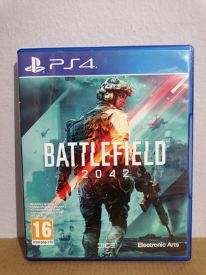 Battlefield 2042 PS4 case used, no game included