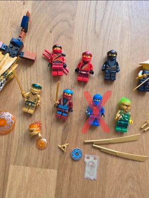 Lego Ninjago Minifigures pack of 7 authentic like new