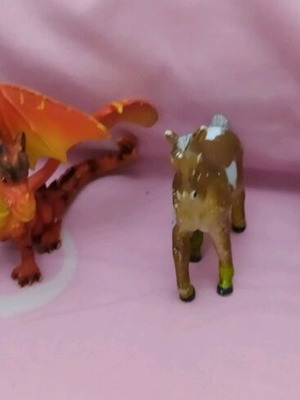 Plastic animal kids toys pack of 6 like new