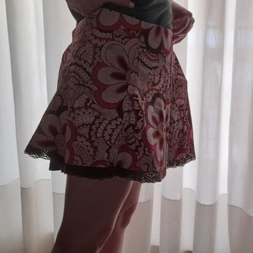 Bershka mini skirt like new, colorful, size M
