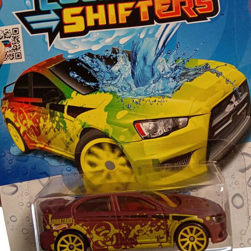 Hot Wheels Mitsubishi Lancer new Color Shifters