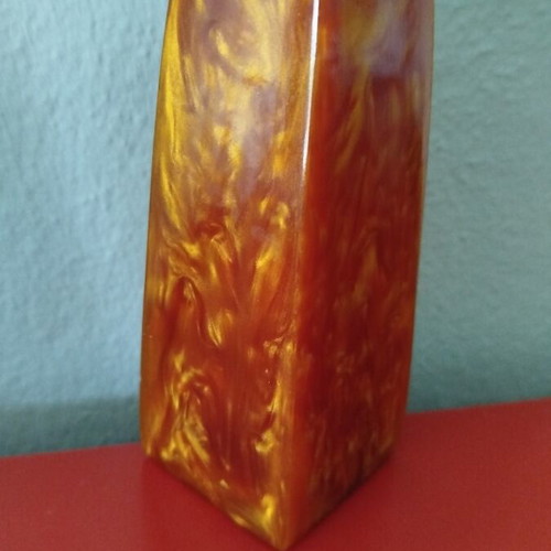 Art Deco vase from Catalin bakelite, like new