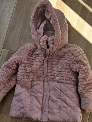 Evita jacket for girls 2-4 years like new, pink