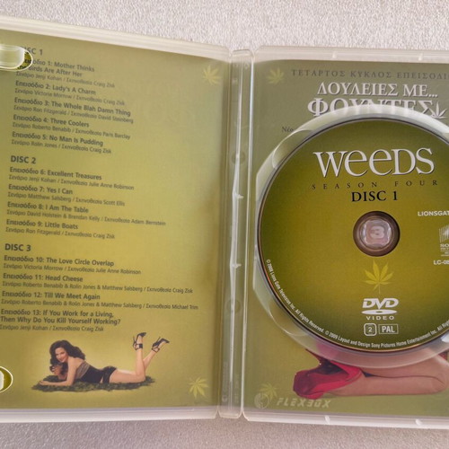 Weeds Weeds DVD, fourth season, subtitled