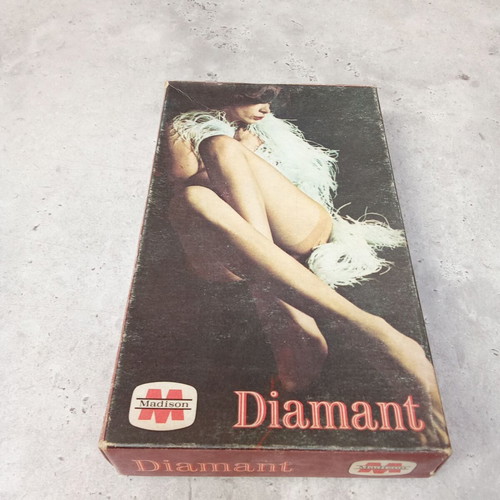 Vintage Diamant Madison tights 1970s 1980s new, black