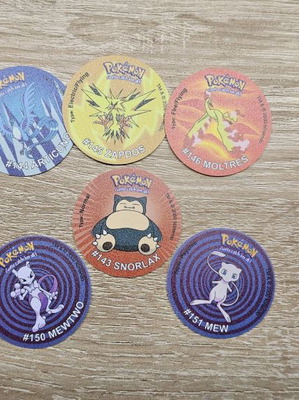 Pokemon tazos τάπες complete 100%