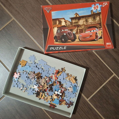 Cars 3 kids puzzle 99 pieces Dino brand like new
