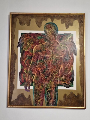 Georgas painting like new, collectible investment artwork