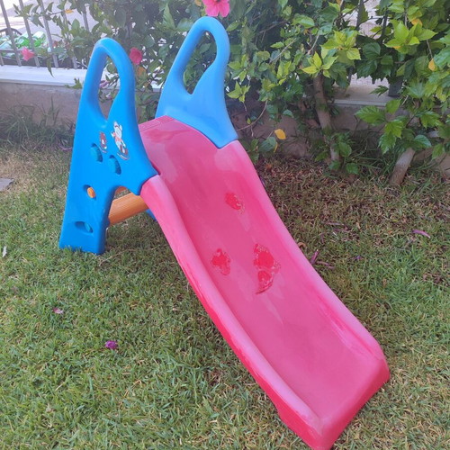 Junior Big plastic children's slide used, 2 steps, 110×54×70 cm