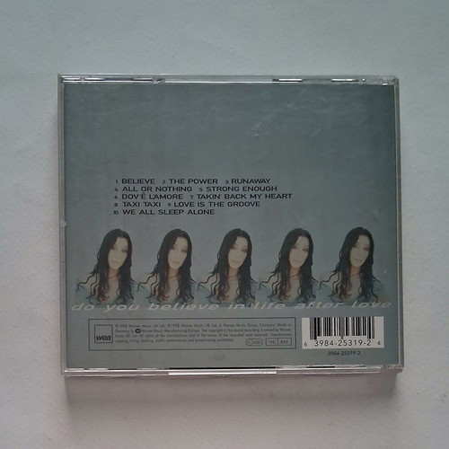 Cher Believe CD used, pop