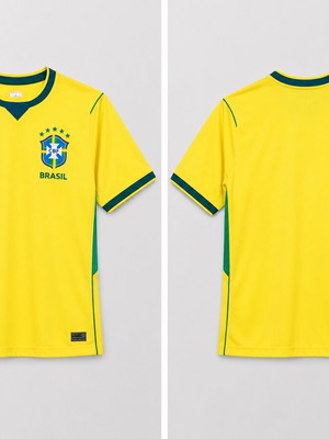 Brazil jersey official replica, new, sizes S to XL