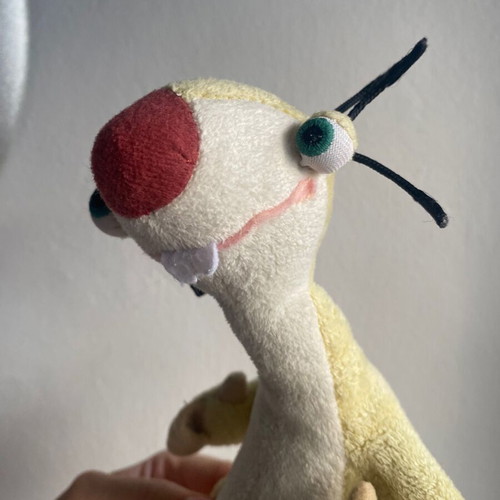 Sid Sidney plush toy from The Ice Age used, 20 cm