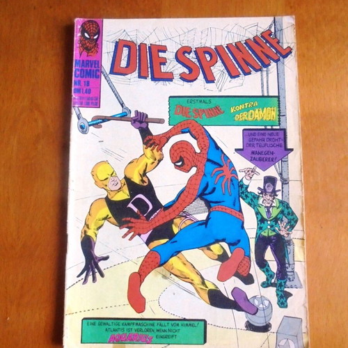 Spiderman #18 German edition used, 1974