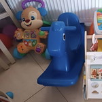 Παιδικό αλογάκι μπλέ σαν καινούργιο