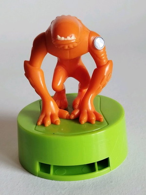 Ben Tennyson Wildmutt Alien Collection Action φιγούρα μεταχειρισμένη 2010
