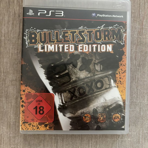 Bulletstorm Limited Edition PlayStation 3 game, complete