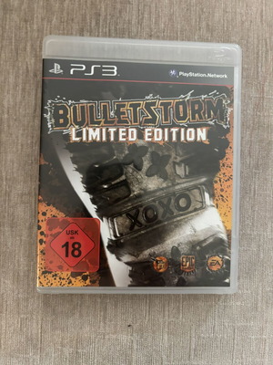 Bulletstorm Limited Edition PlayStation 3 game, complete