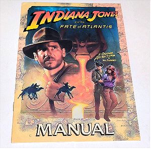 Manual - Indiana Jones & The Fate of Atlantis (1992, Color)