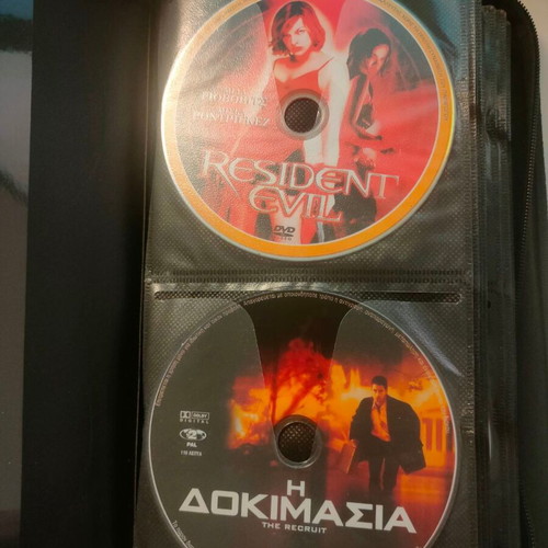 Συλλογή 70 DVD ταινιών σαν καινούργια με υπότιτλους