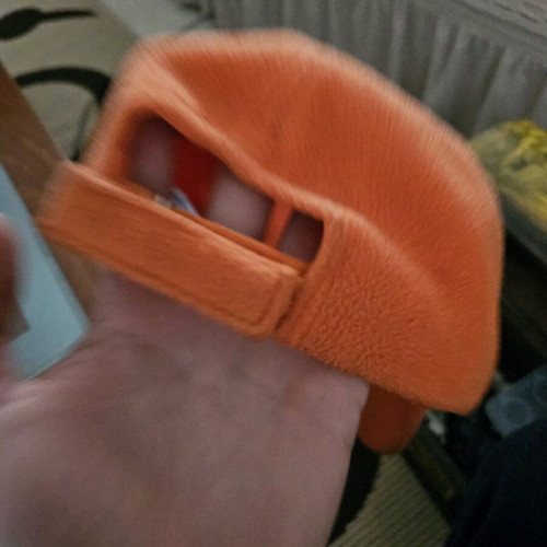 Winter hat new orange one size