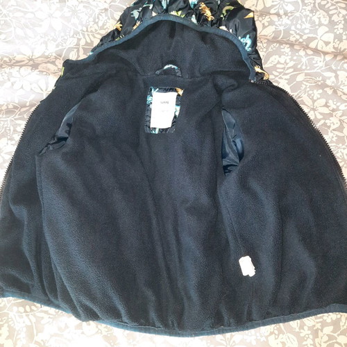 Sinsay boys jacket used with fleece lining, blue, size 104 cm